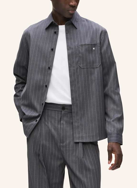 KARL LAGERFELD Hemd GRAU