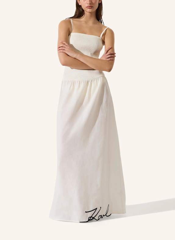 KARL LAGERFELD Strandkleid BEIGE