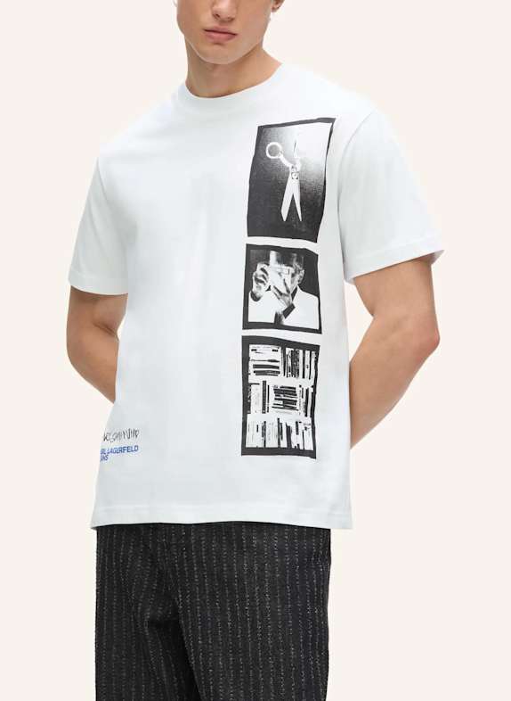 KARL LAGERFELD JEANS T-shirt WEISS