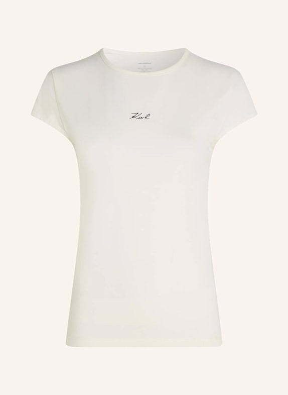 KARL LAGERFELD 2er-Pack Unterhemden BEIGE/ SCHWARZ