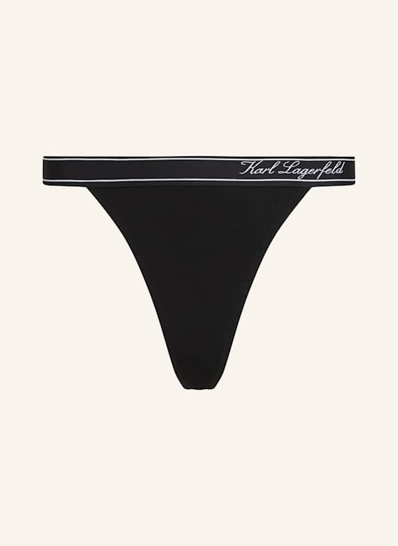 KARL LAGERFELD Unterwäsche Hose SCHWARZ