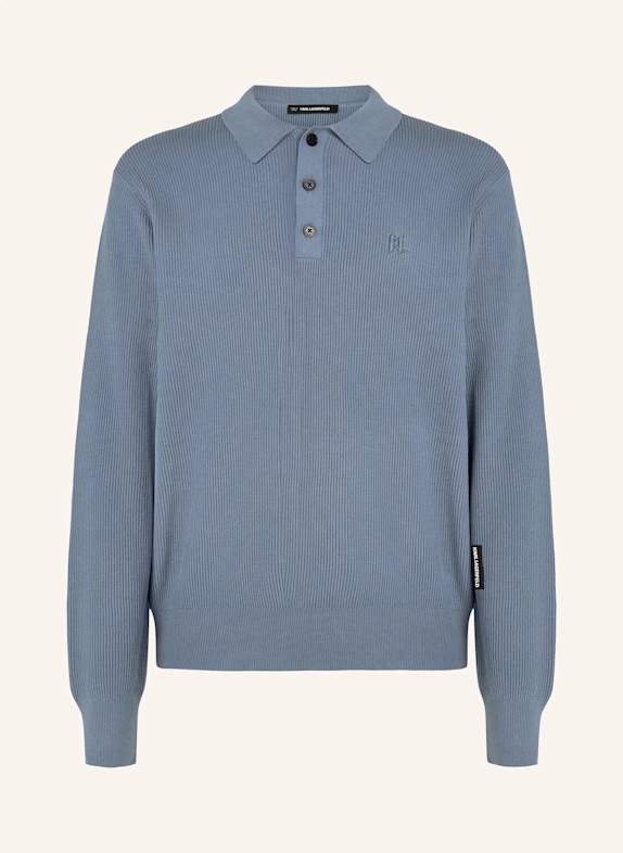 KARL LAGERFELD Poloshirt BLAU
