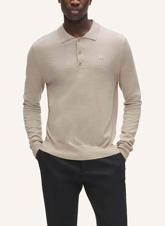 KARL LAGERFELD Poloshirt GELB