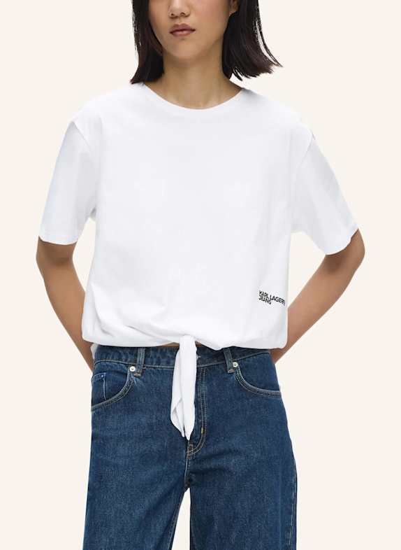 KARL LAGERFELD JEANS T-shirt WEISS
