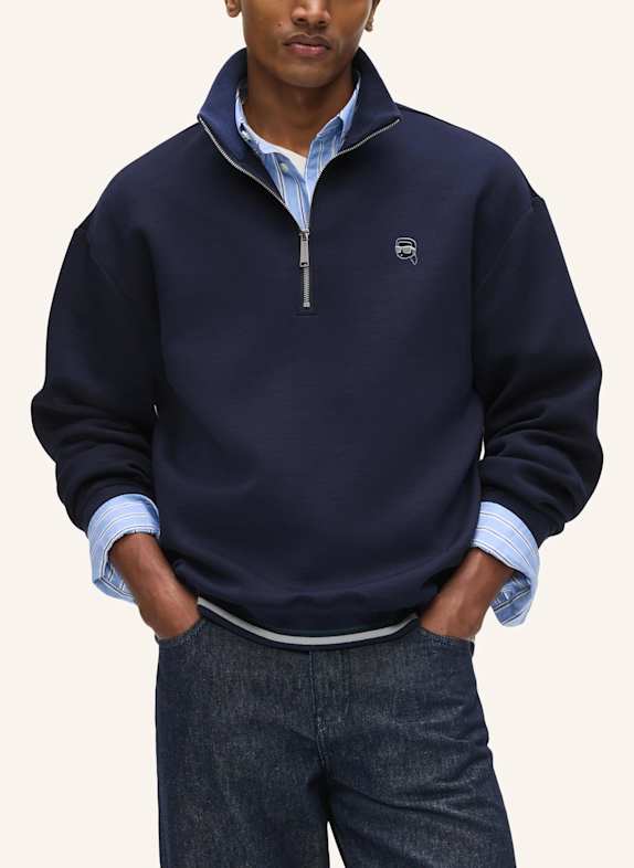 KARL LAGERFELD Sweatshirt DUNKELBLAU