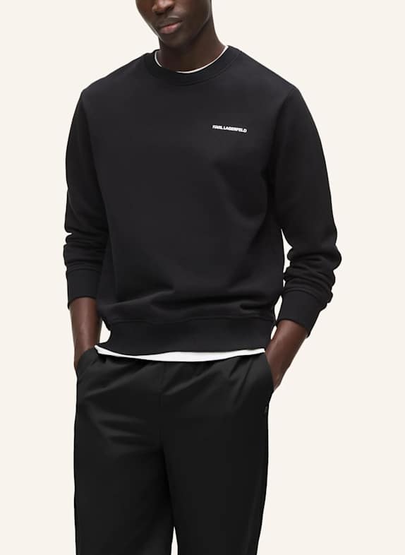 KARL LAGERFELD Sweatshirt SCHWARZ