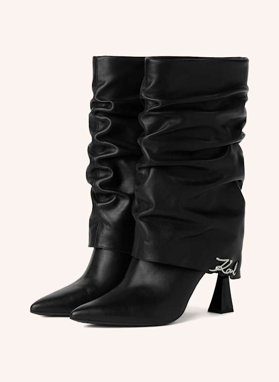 KARL LAGERFELD Stiefel SCHWARZ