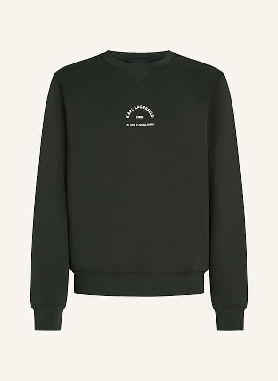 KARL LAGERFELD Top DUNKELGRÜN