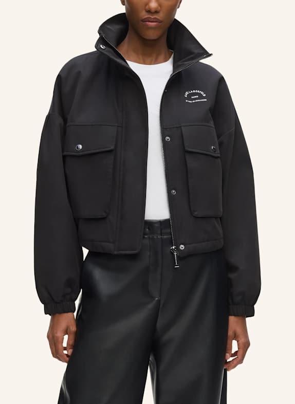 KARL LAGERFELD Jacke SCHWARZ