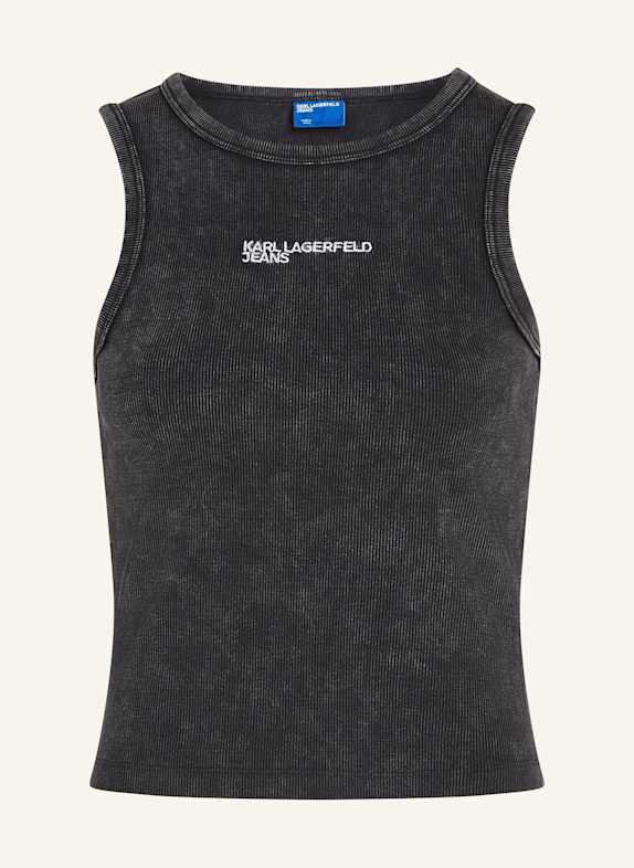 KARL LAGERFELD JEANS Unterhemd SCHWARZ