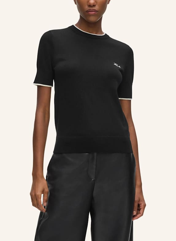 KARL LAGERFELD Sweatshirt SCHWARZ