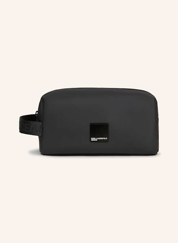 KARL LAGERFELD JEANS Kosmetiktasche SCHWARZ