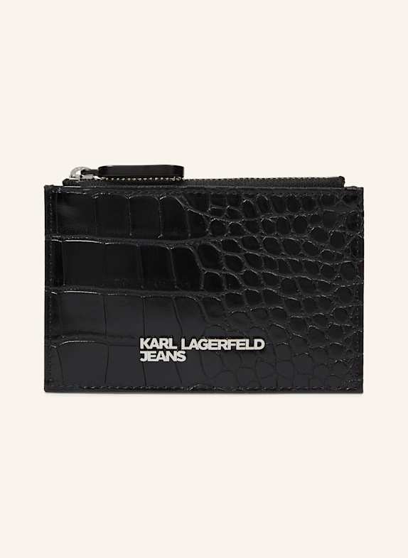 KARL LAGERFELD JEANS Kartenetui SCHWARZ