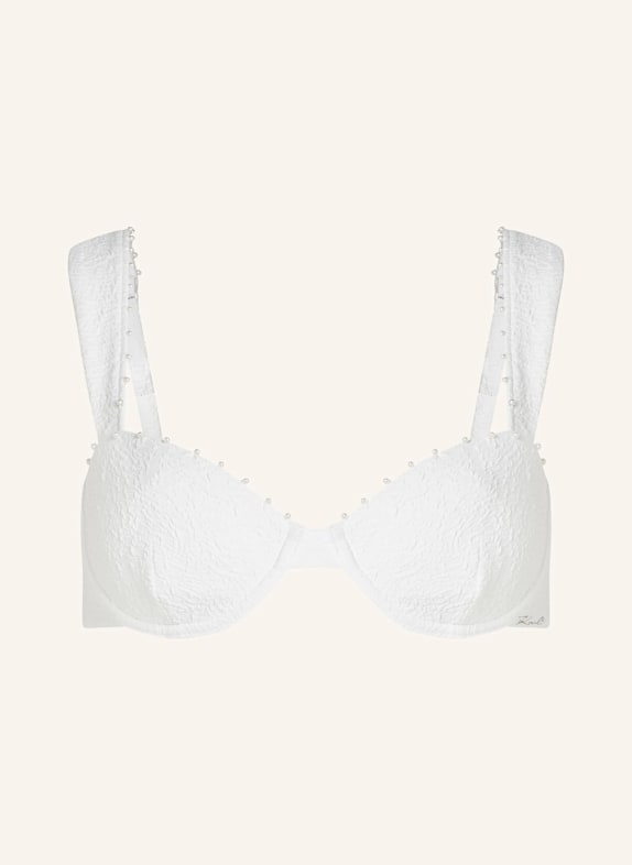 KARL LAGERFELD Bikini-Top BEIGE