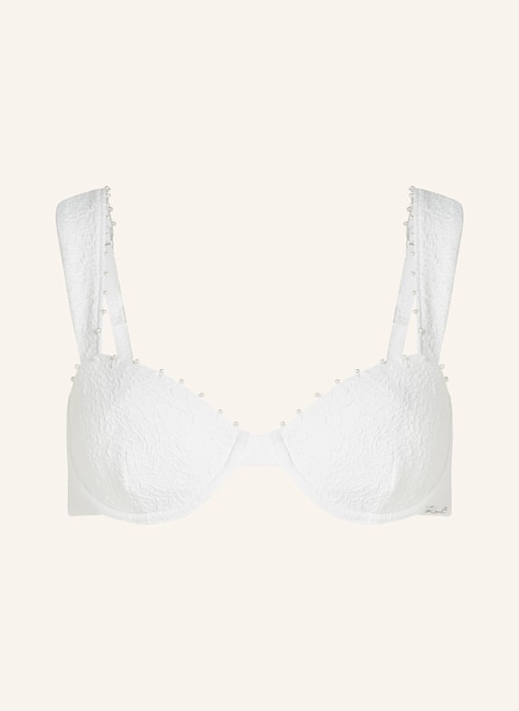 KARL LAGERFELD Bikini-Top BEIGE