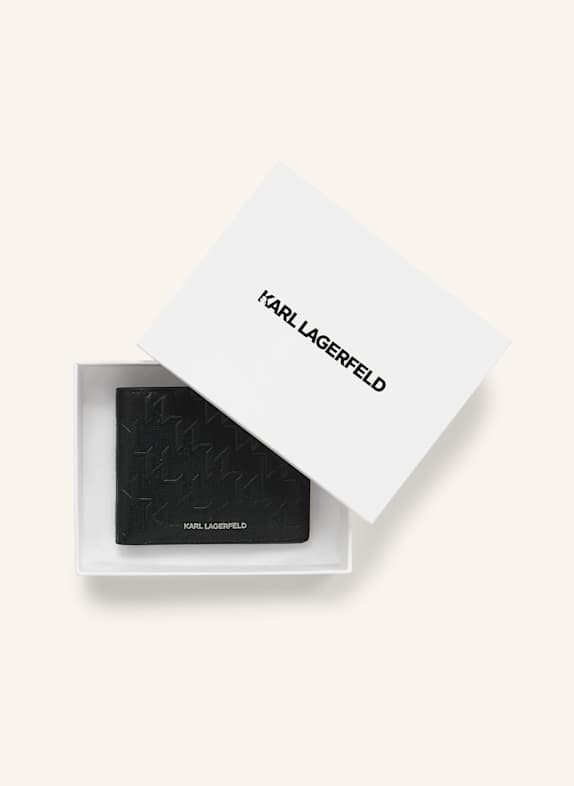 KARL LAGERFELD Geldbörse SCHWARZ
