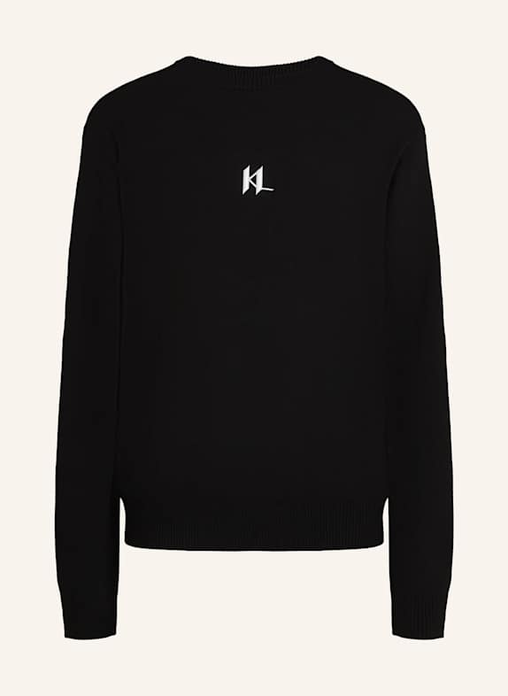 KARL LAGERFELD Top SCHWARZ