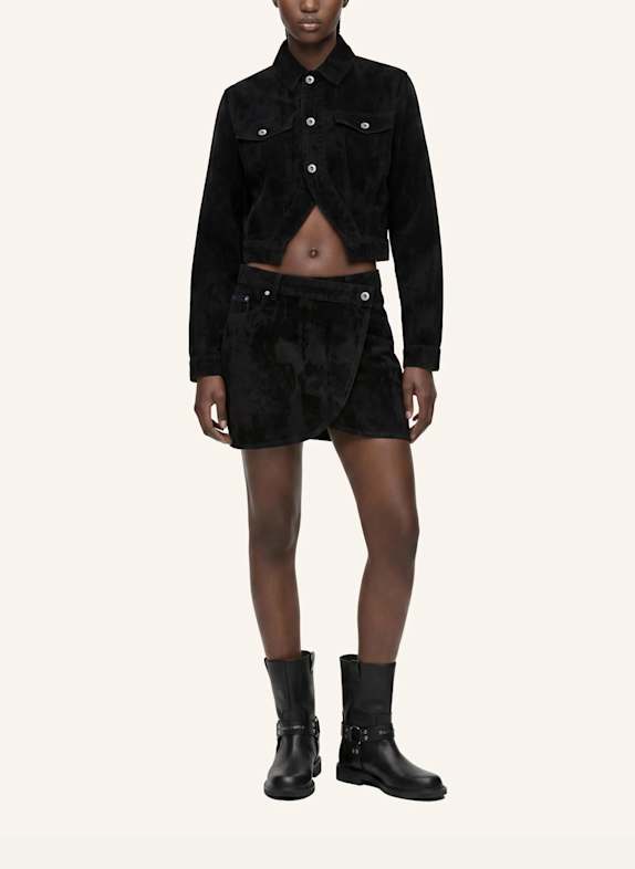 KARL LAGERFELD JEANS Rock DUNKELLILA