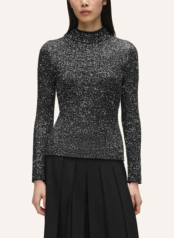 KARL LAGERFELD Top DUNKELGRAU
