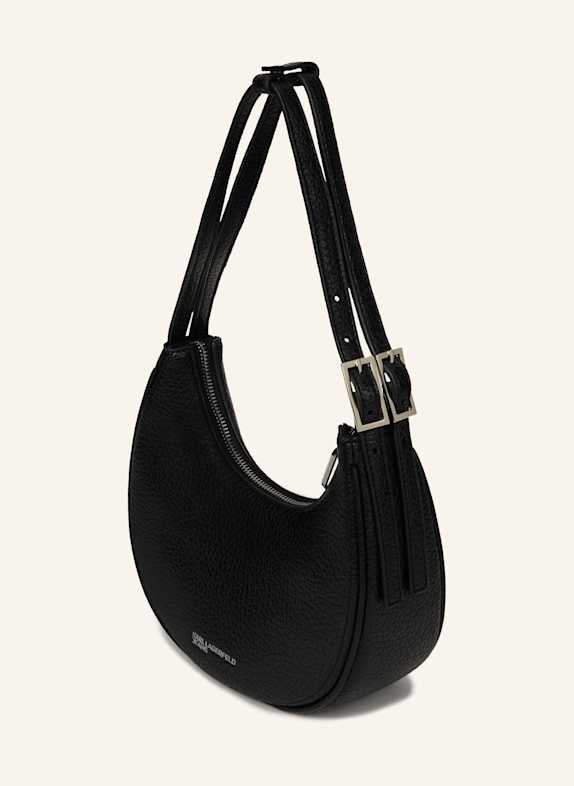 KARL LAGERFELD JEANS Schultertasche SCHWARZ