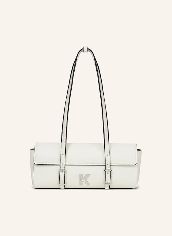 KARL LAGERFELD JEANS Schultertasche WEISS