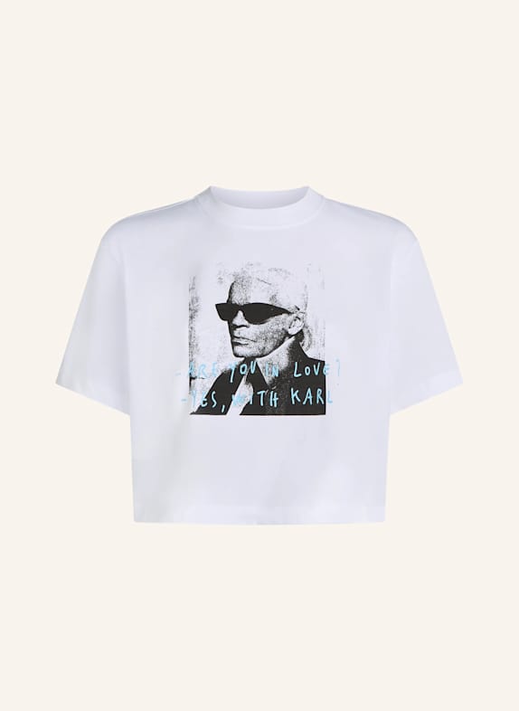 KARL LAGERFELD JEANS T-shirt WEISS