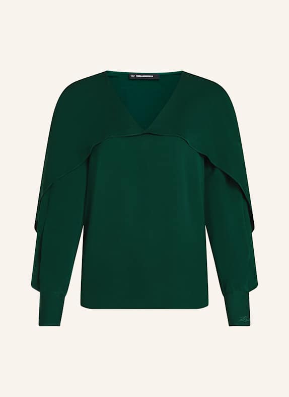 KARL LAGERFELD Bluse GRÜN