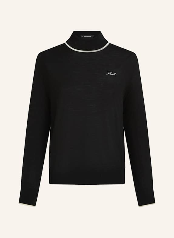 KARL LAGERFELD Sweatshirt SCHWARZ