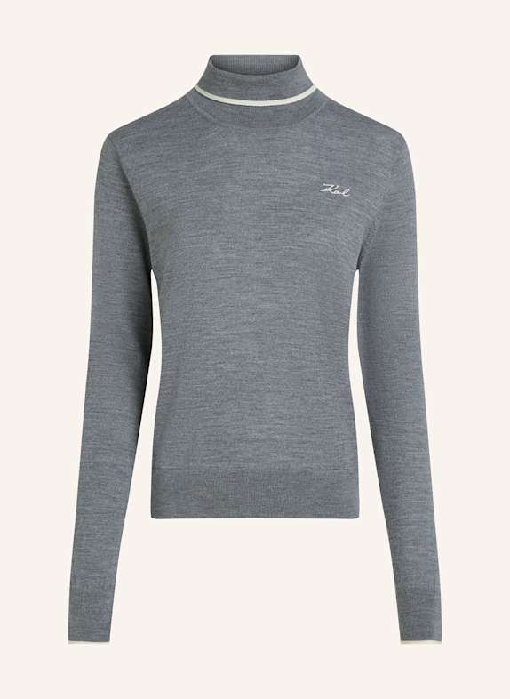 KARL LAGERFELD Sweatshirt GRAU