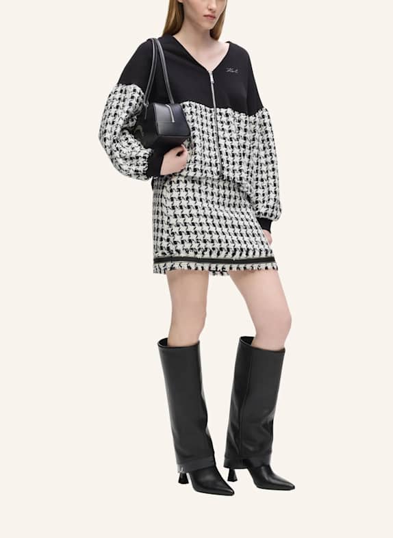 KARL LAGERFELD Rock SCHWARZ/ WEISS
