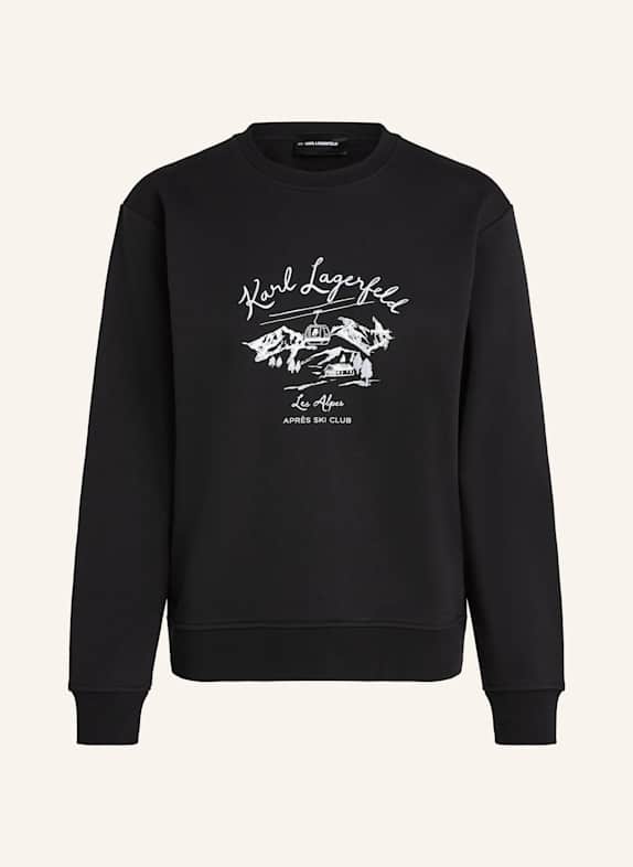 KARL LAGERFELD Sweatshirt SCHWARZ