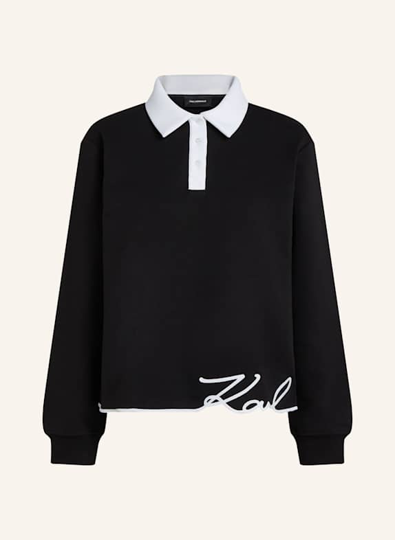 KARL LAGERFELD Sweatshirt SCHWARZ