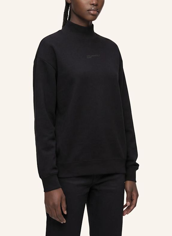 KARL LAGERFELD JEANS Sweatshirt SCHWARZ