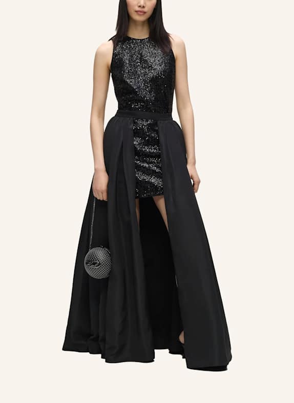KARL LAGERFELD Kleid SCHWARZ