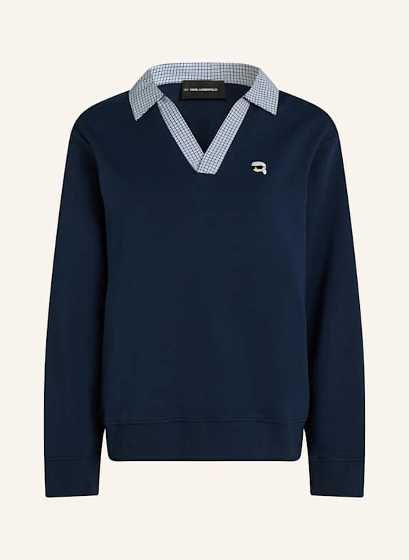 KARL LAGERFELD Sweatshirt DUNKELBLAU