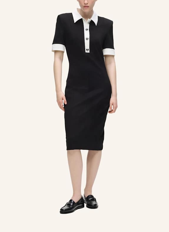 KARL LAGERFELD Kleid SCHWARZ