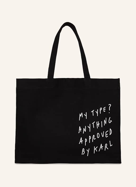 KARL LAGERFELD JEANS Shopper SCHWARZ