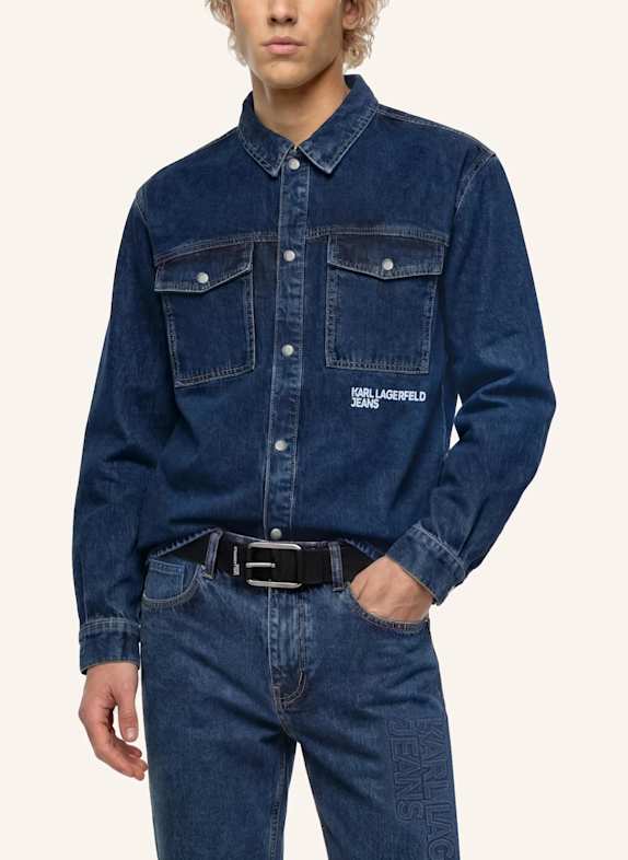 KARL LAGERFELD JEANS Hemd BLAU