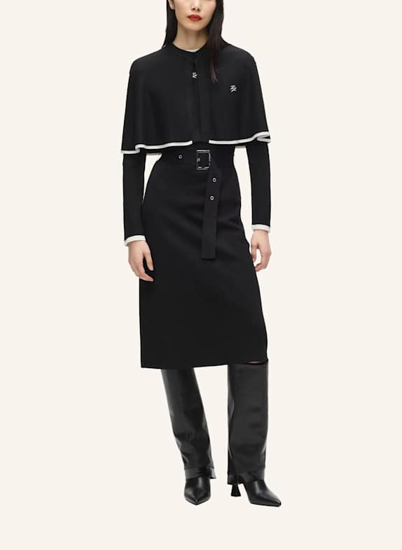 KARL LAGERFELD Kleid SCHWARZ