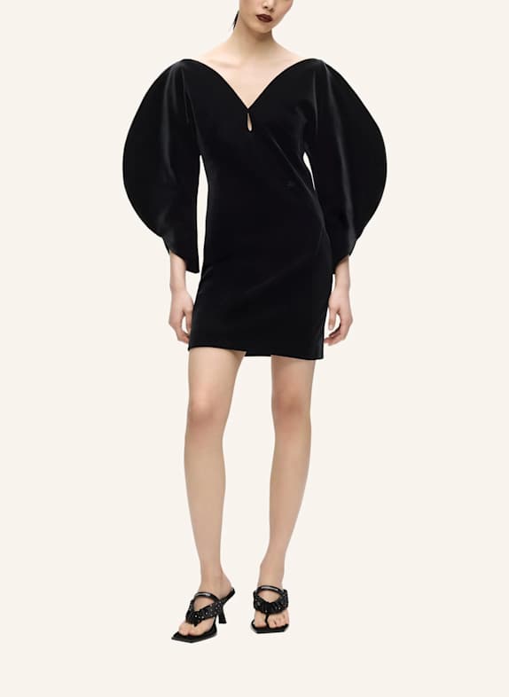 KARL LAGERFELD Kleid SCHWARZ