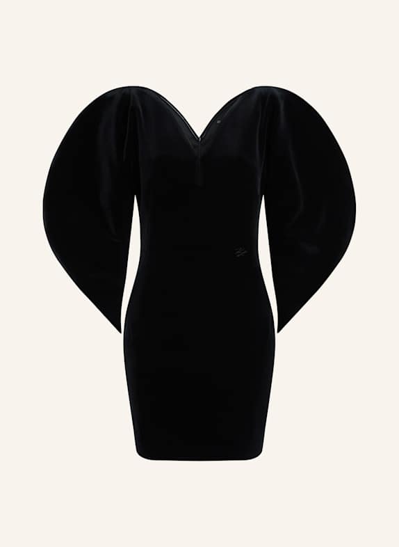 KARL LAGERFELD Kleid SCHWARZ