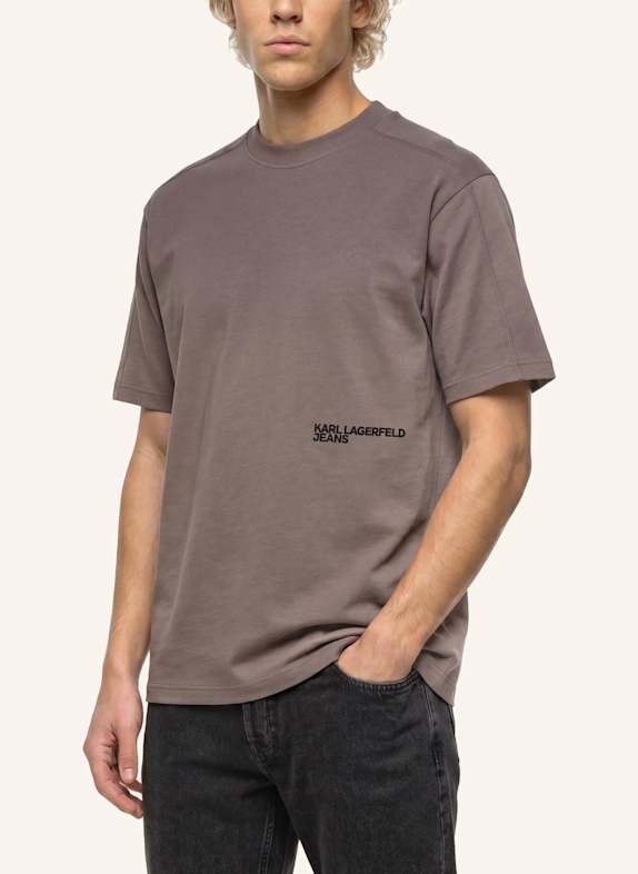 KARL LAGERFELD JEANS T-shirt BRAUN