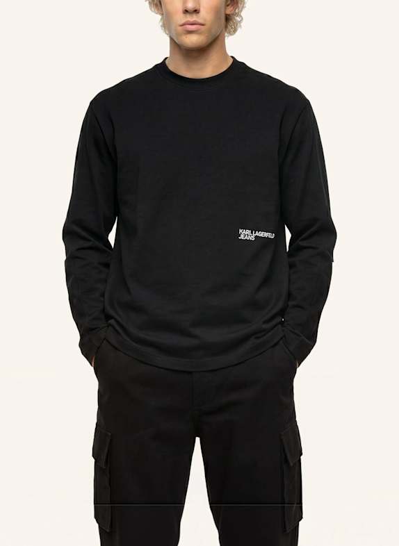KARL LAGERFELD JEANS T-shirt SCHWARZ