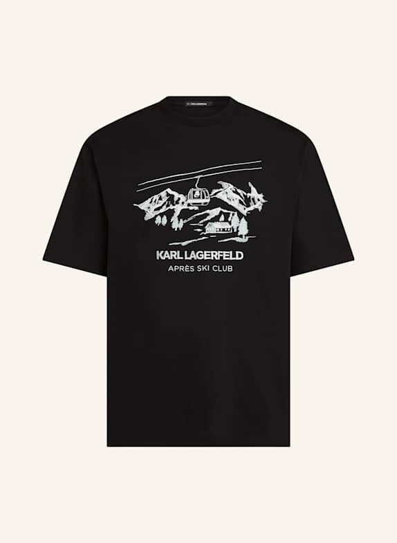 KARL LAGERFELD T-shirt SCHWARZ