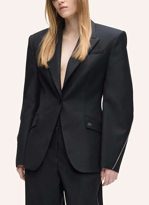 KARL LAGERFELD Blazer SCHWARZ