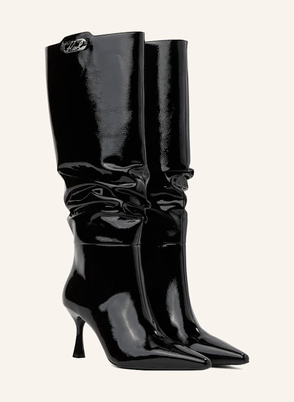 KARL LAGERFELD Stiefel SCHWARZ