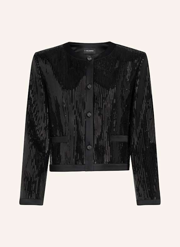 KARL LAGERFELD Blazer SCHWARZ