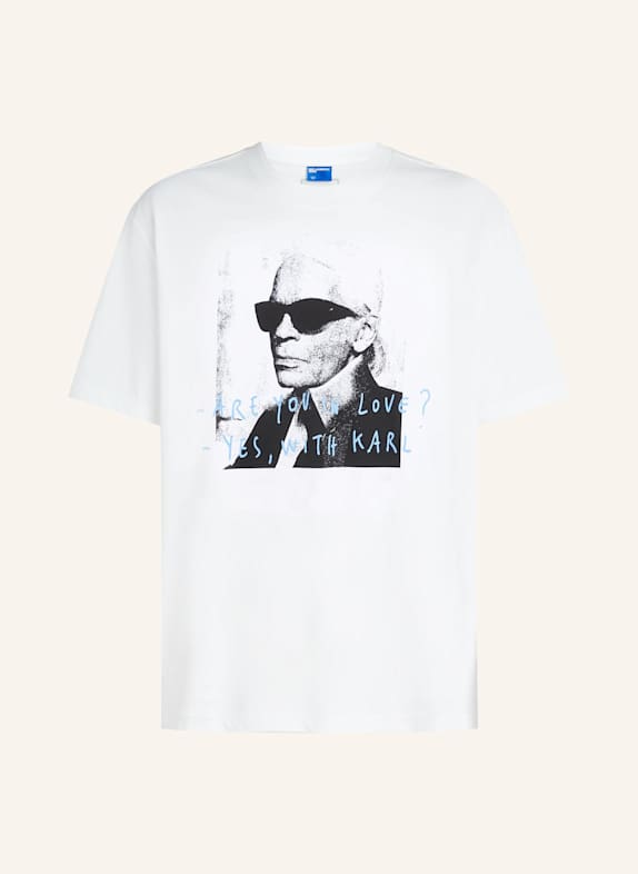 KARL LAGERFELD JEANS T-shirt WEISS