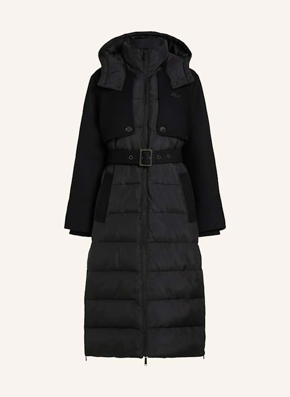 KARL LAGERFELD Mantel SCHWARZ