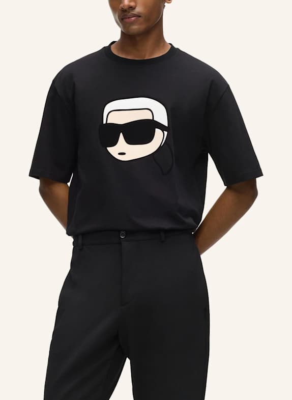 KARL LAGERFELD T-shirt SCHWARZ